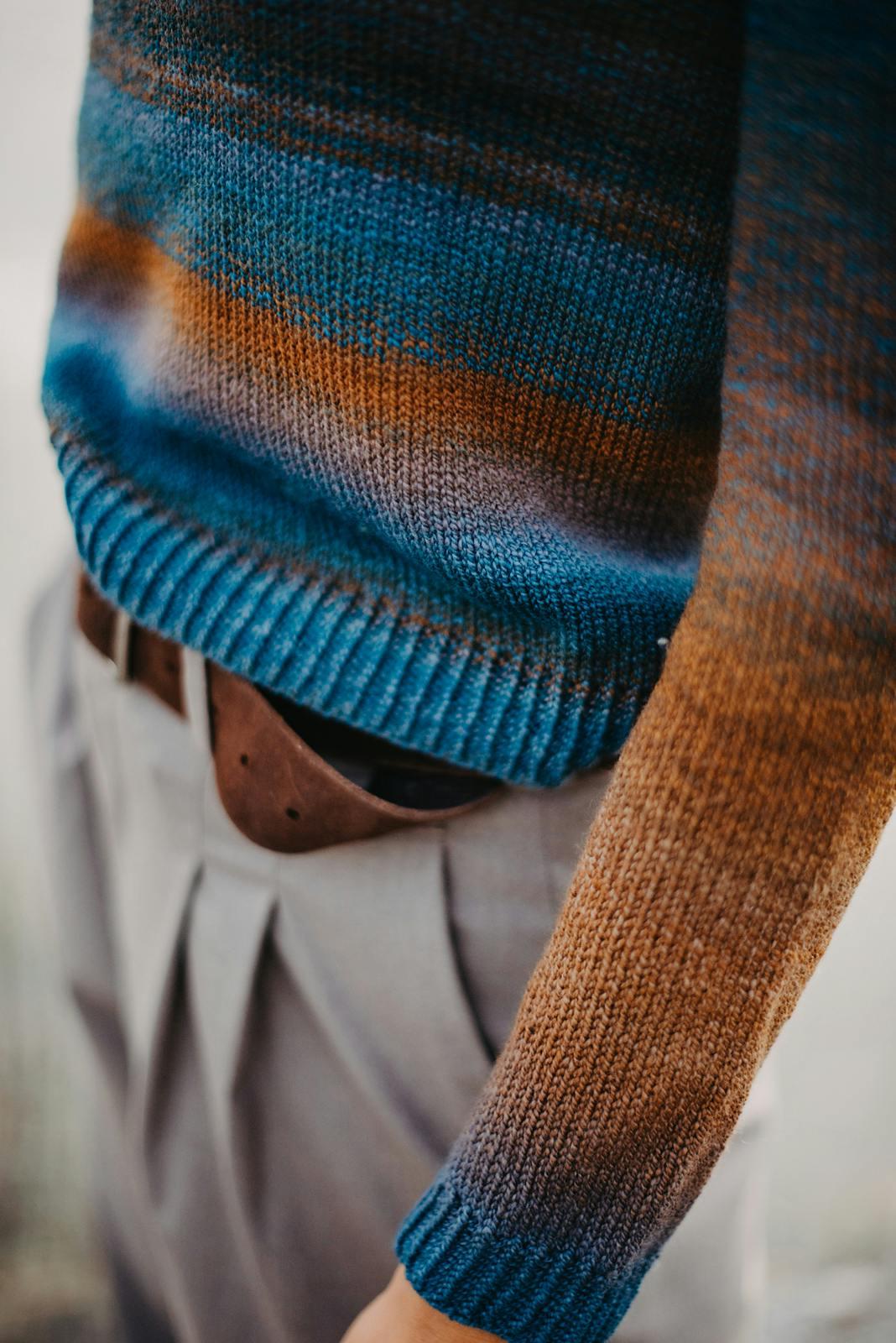 A Thousand and One Suns - colourwork yoke sweater pattern by Zaneteknits
